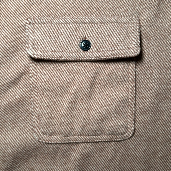 For the Republic Cut & Sewn Heavy Luxe Flannel Comfort Stretch Overshirt - 2XL - Picture 5 of 6